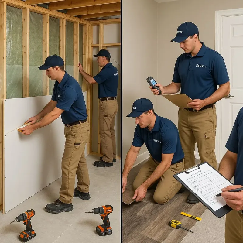Repairs and Reconstruction process in Star, ID